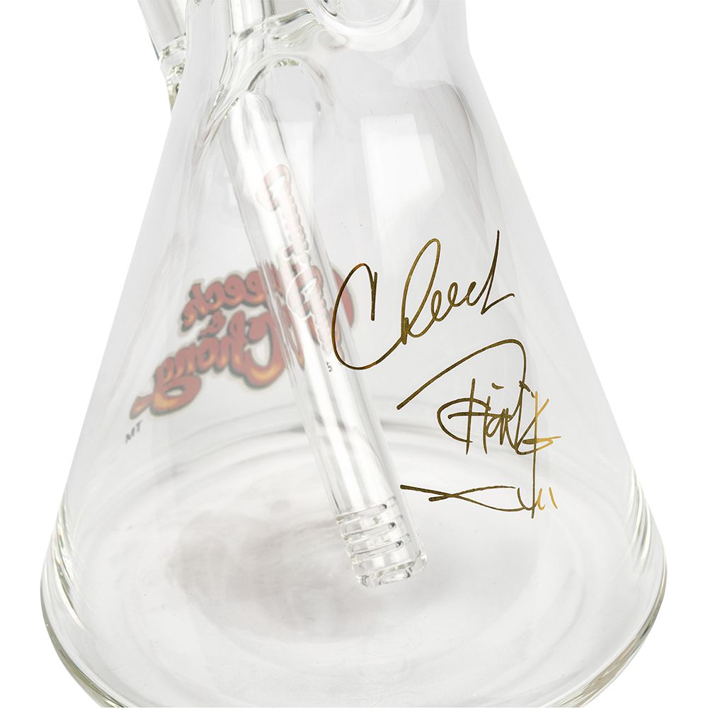 Cheech & Chong Glass Parked Beaker Bong