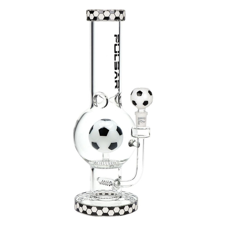 Pulsar Soccer Celebration Bubble Base Glass Water Pipe