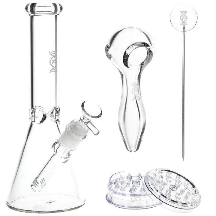 Pulsar CORE Glass Beaker Water Pipe Smoker Set