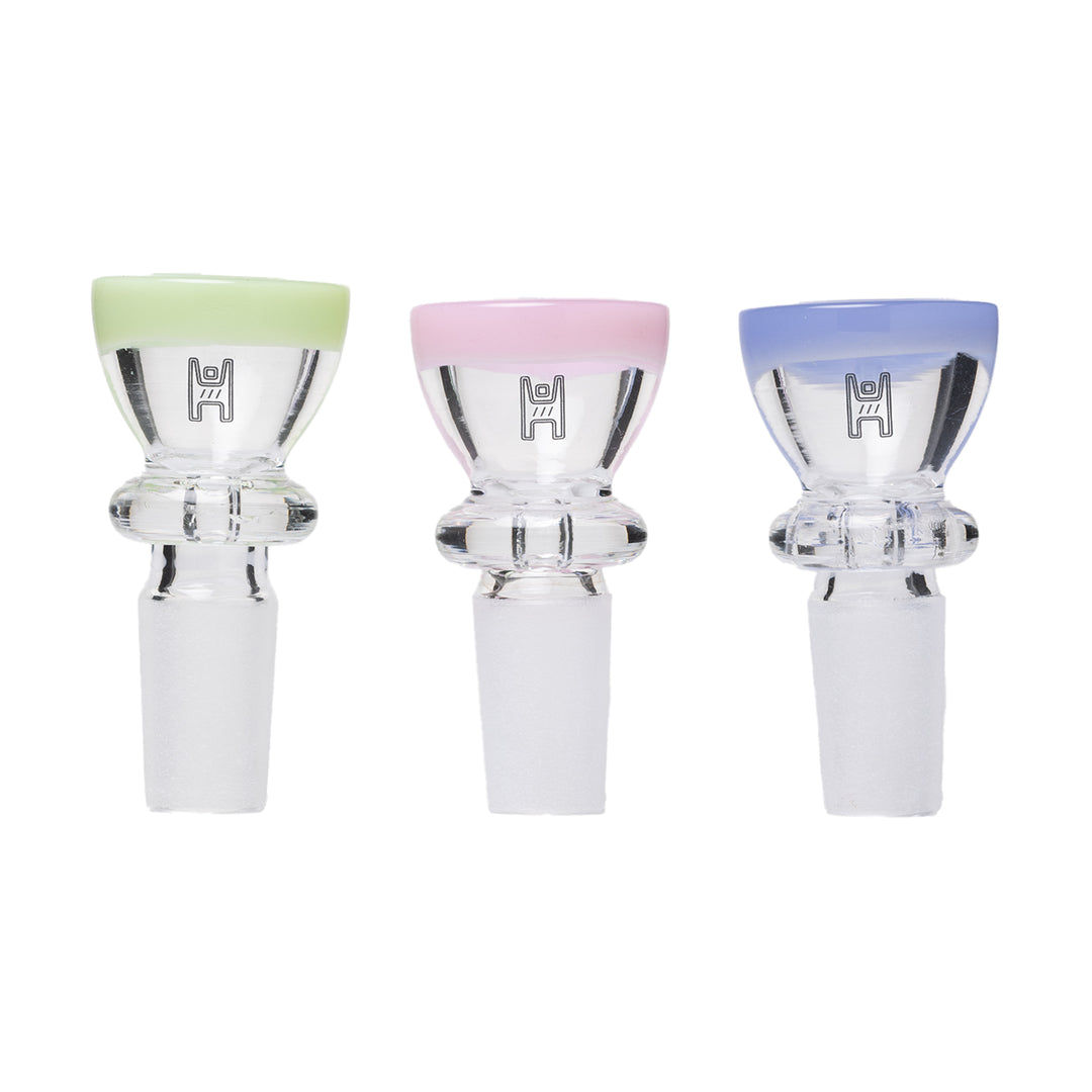 Human Grade 3-Pack Multi Color Bowls (14mm)
