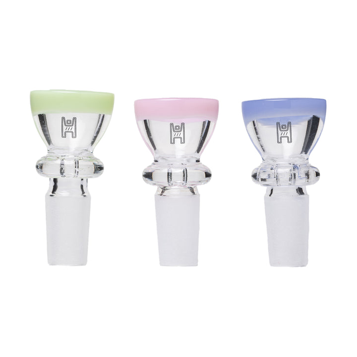 Human Grade 3-Pack Multi Color Bowls (14mm)