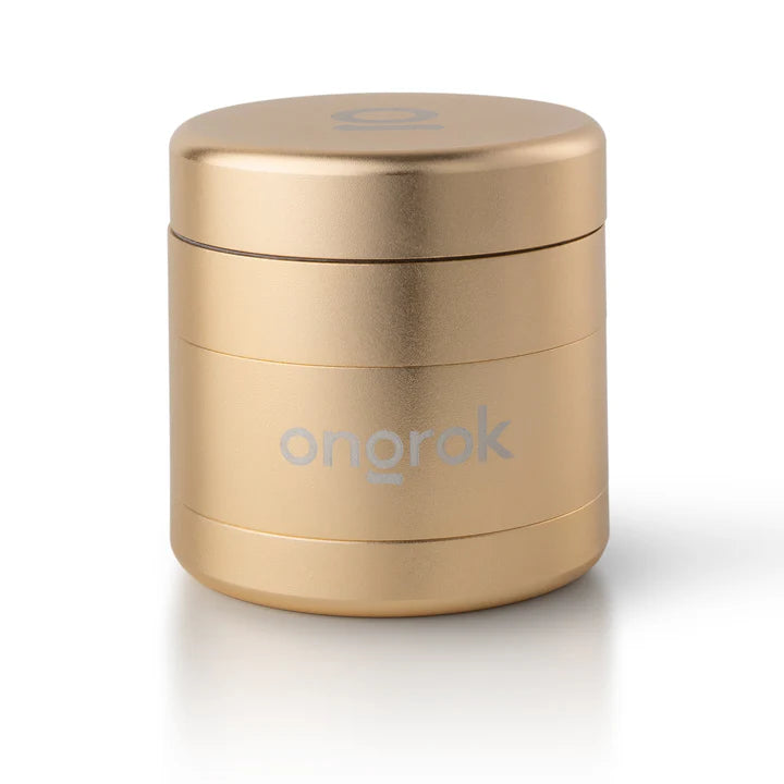 Ongrok 4-Piece EZ Grinder 2.5" (Gold)