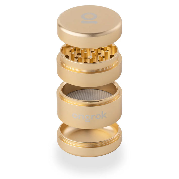 Ongrok 4-Piece EZ Grinder 2.5" (Gold)