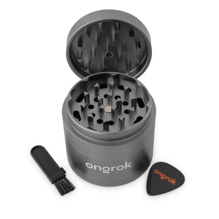 Ongrok 4-Piece EZ Grinder 2.5" (Gun Metal)