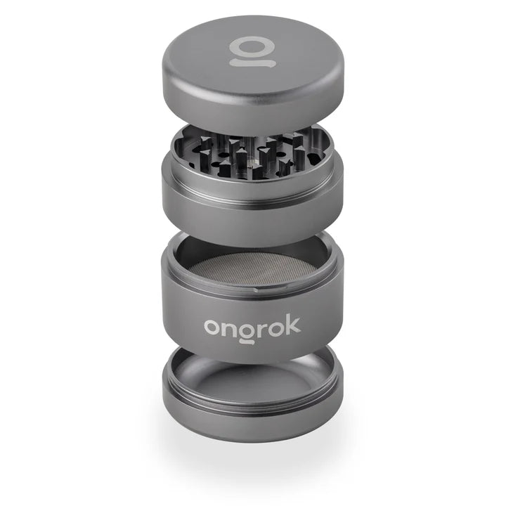 Ongrok 4-Piece EZ Grinder 2.5" (Gun Metal)