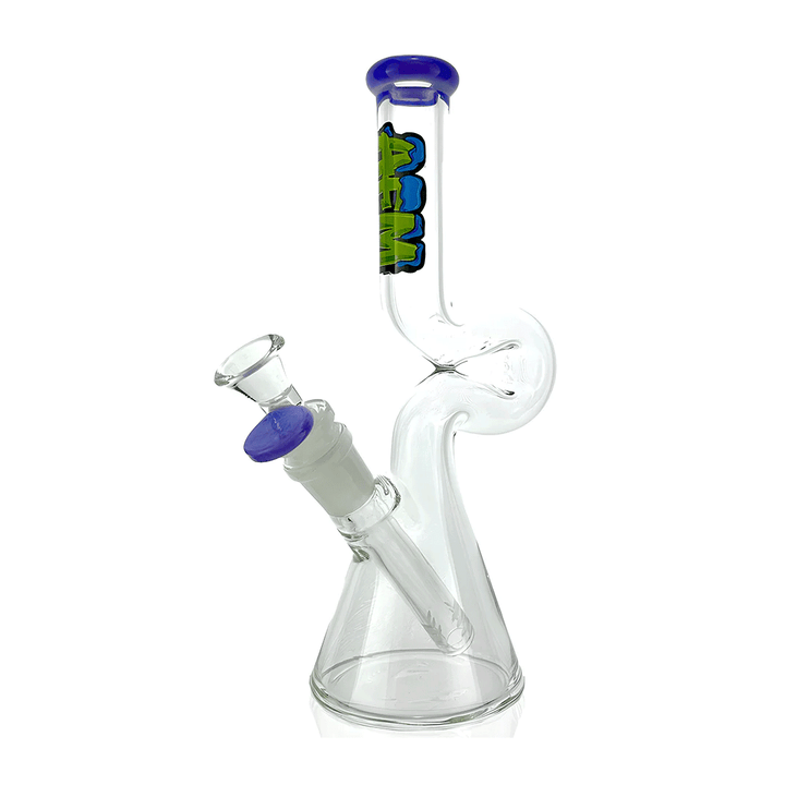 AFM Glass 9" Mini Hunchback Glass Water Pipe