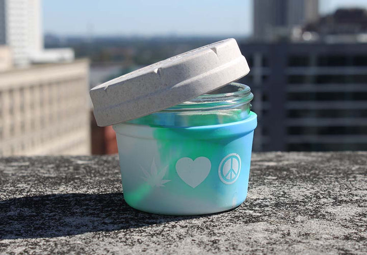 RE:STASH We'd Love Peace Ocean Tie-Dye 4oz jar