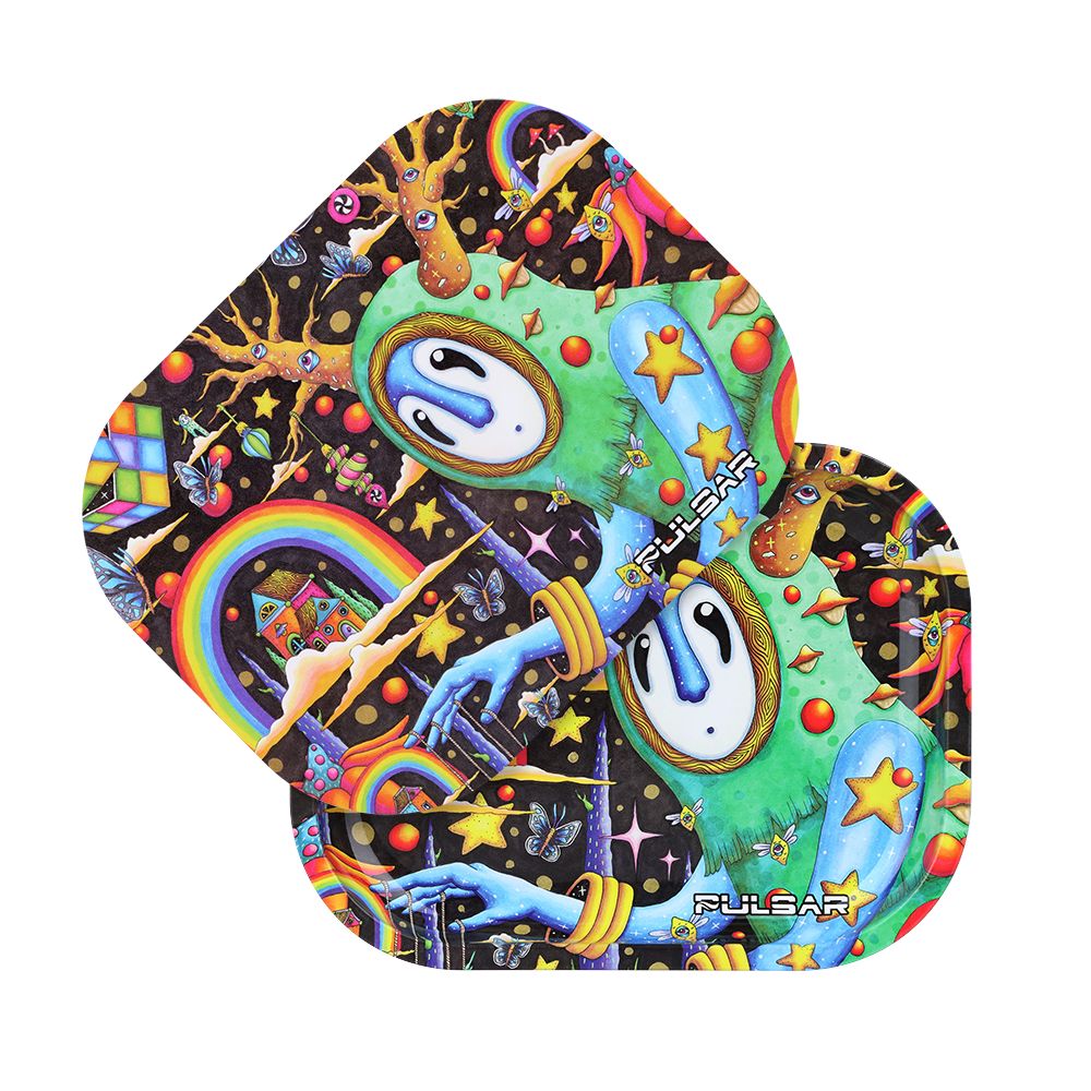 Pulsar Mini Rolling Tray & Lid Kit - The World Was Mad