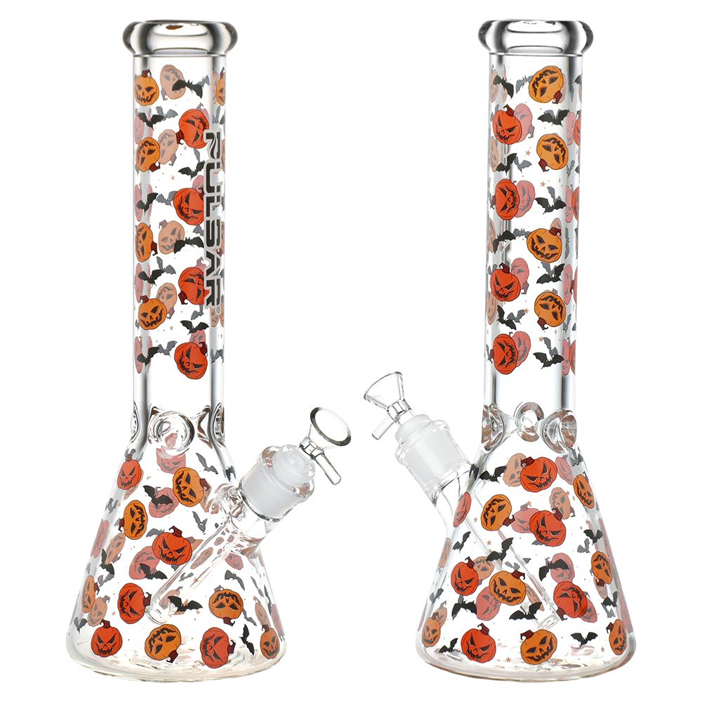 Pulsar Cackling Pumpkins Batty Beaker Bong
