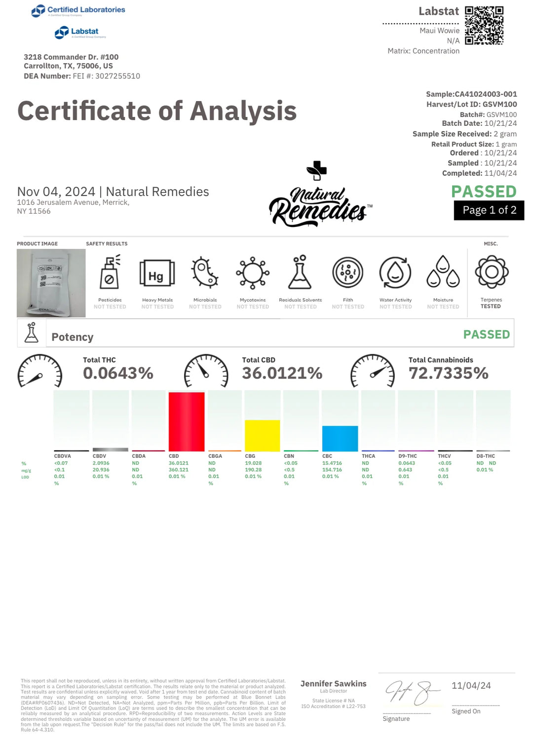 DayTime CBD/CBC/CBG Uplifting Disposable Vape (1 Gram)