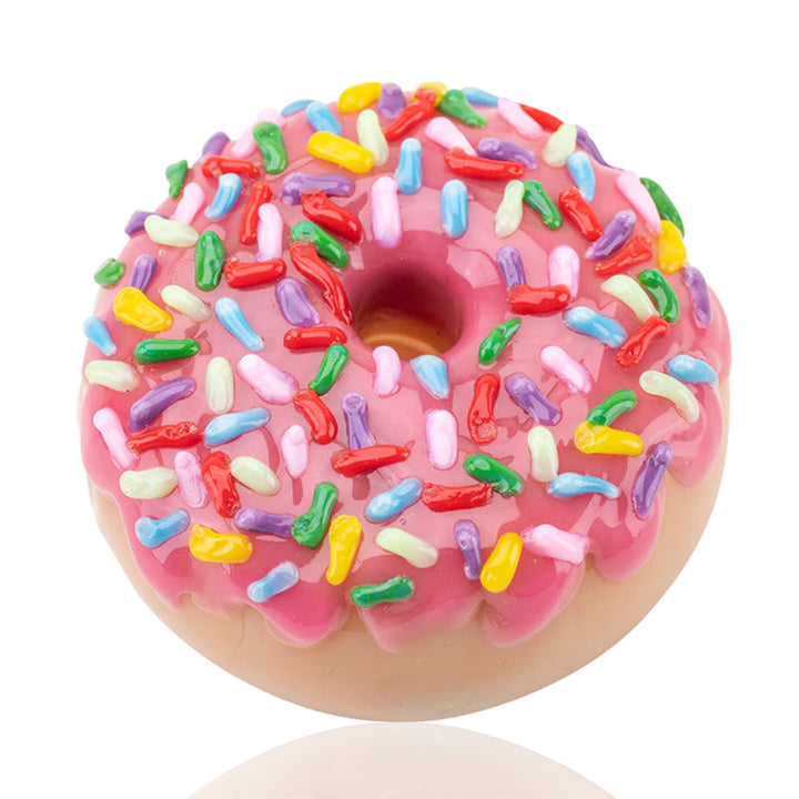 Pink Sprinkle Donut Dry Pipe