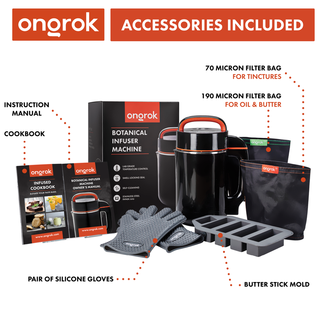 Ongrok Large (Full-Size) Botanical Infuser Machine and Kit