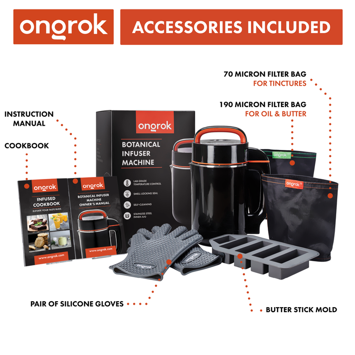 Ongrok Large (Full-Size) Botanical Infuser Machine and Kit