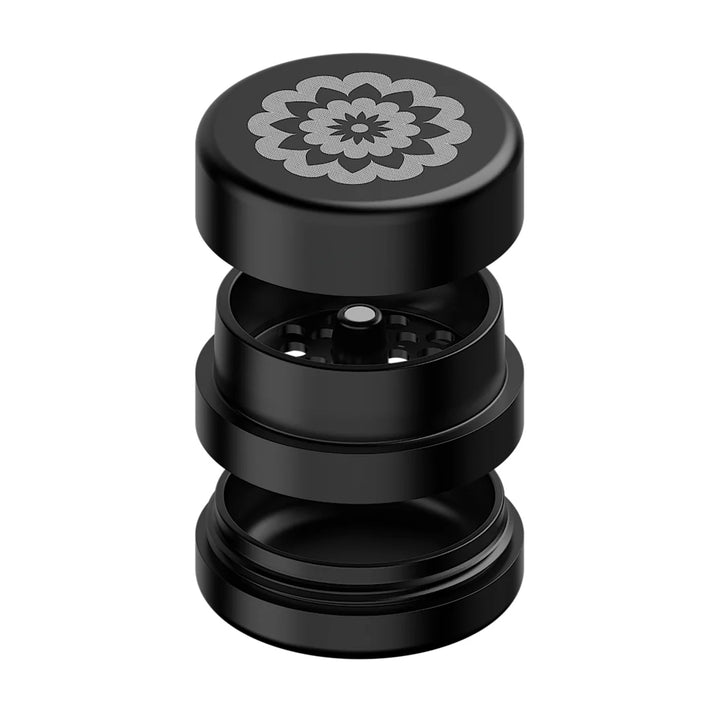 Flower Mill 2" Next Gen Standard Herb Grinder (Black)