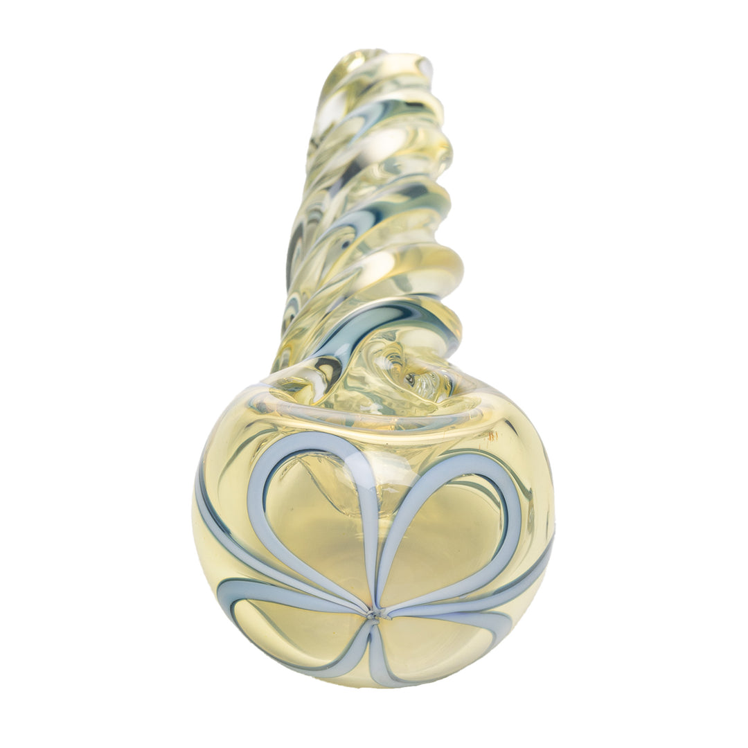 Human Grade Twist Spoon Hand Pipe (Blue)