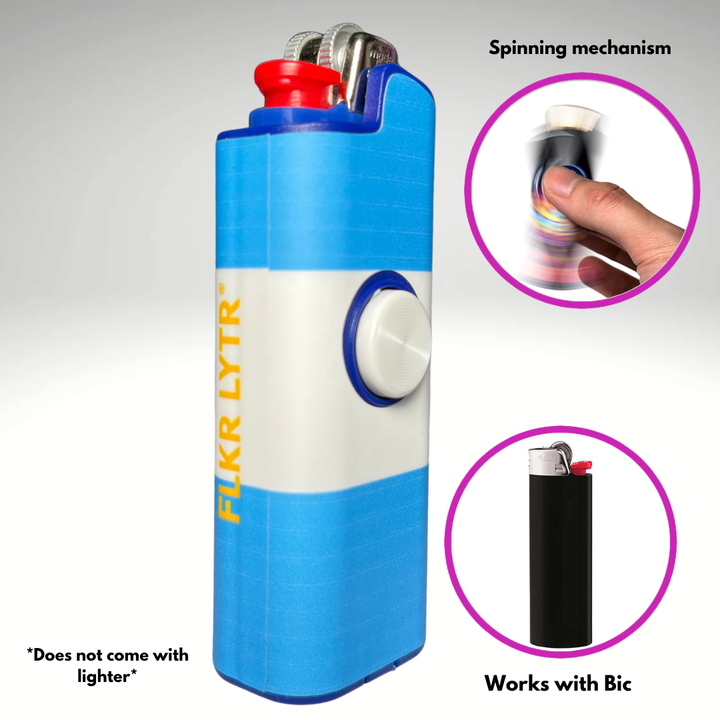 Fidget Spinner Lighter Case (Argentina Flag)