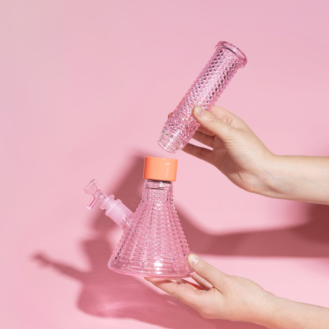 Jane West x Prism Modular Water Pipe (Pink)