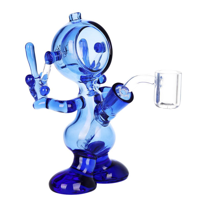 Pulsar 'F YOU' Spaceman Glass Dab Rig