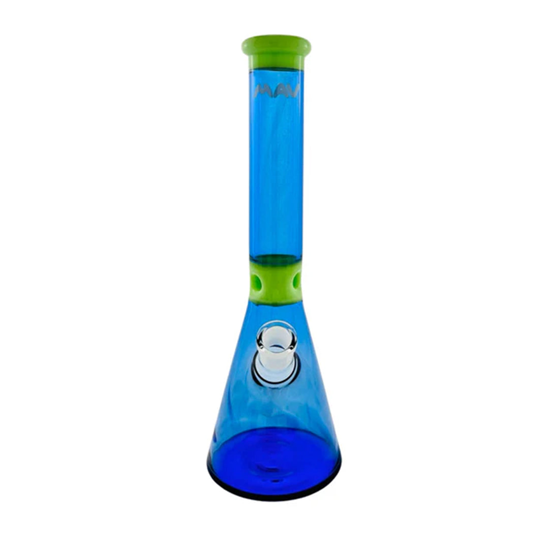 Zebra Beaker Water Pipe 13.5"