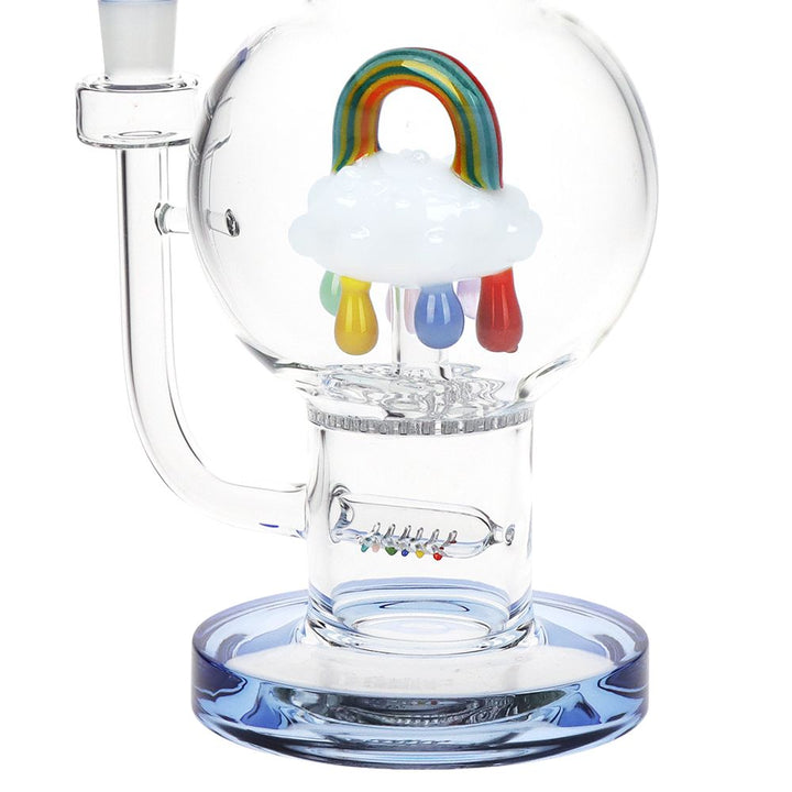 Pulsar Acid Rainbows Bubble Base Glass Water Pipe