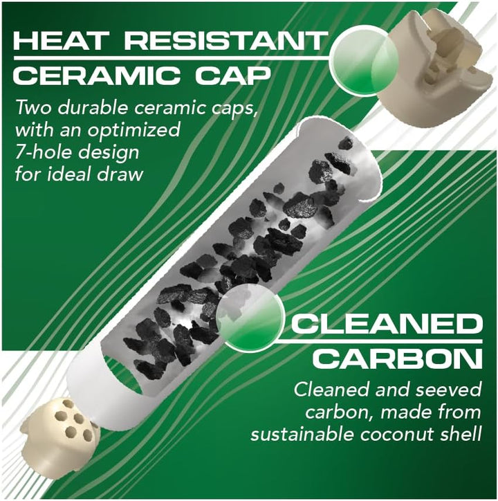 Purize Activated Charcoal Pre-Rolled Cones - Xtra Slim (90 Cones)