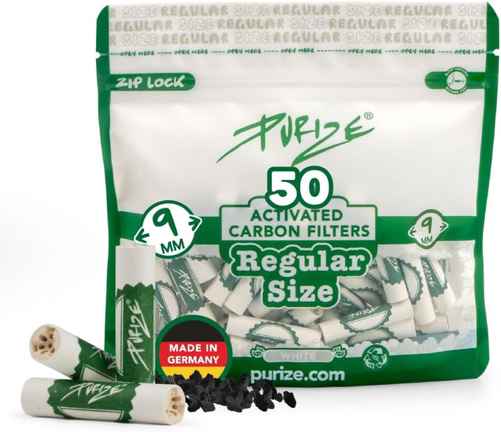 Purize Activated Charcoal Joint Filter Tip - Regular (9mm)