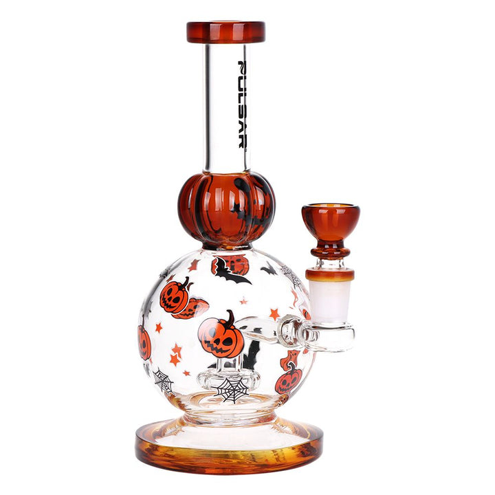 Pulsar Crazy Pumpkins Glass Water Pipe