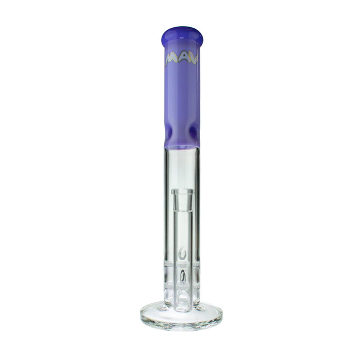 MAV 16" Double Honey Straight Glass Water Pipe