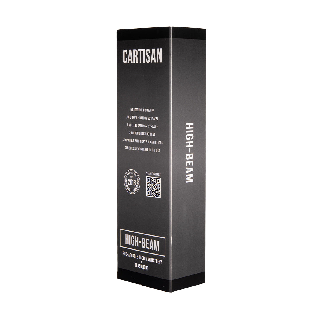 Cartisan High-Beam 510 Conceal Cartridge Battery (Black)