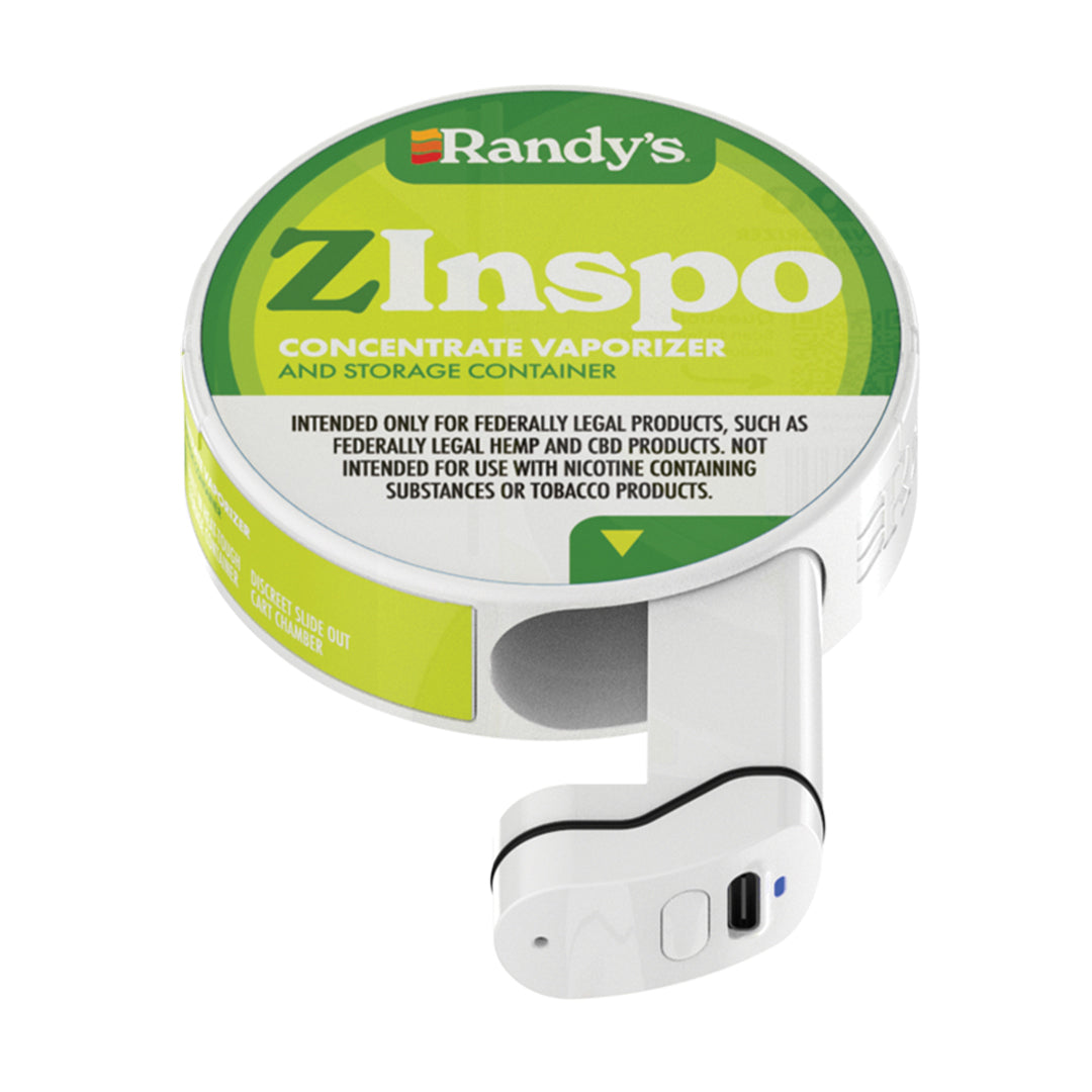 Randy's Zinspo 510 Vaporizer Battery (Frostbite Blue)