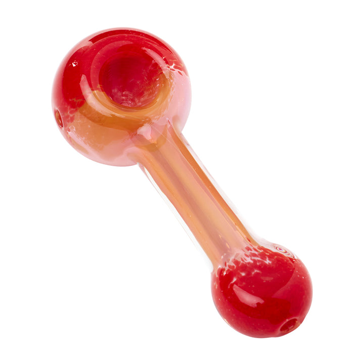Human Grade Spoon Pipe Model D (Red Frit)