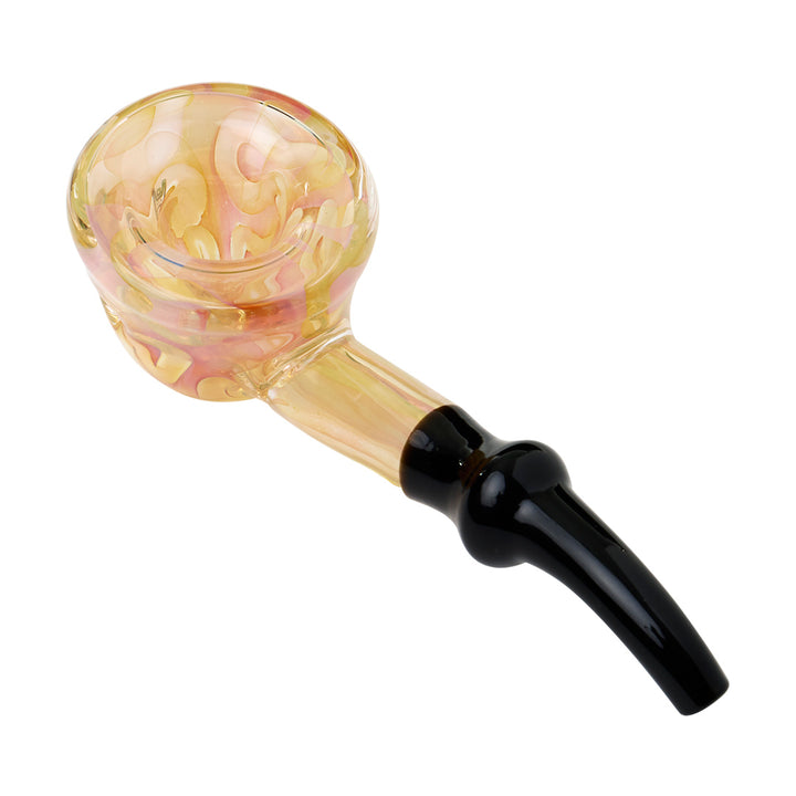 Human Grade Fleur Hand Pipe (Gold Fumed)