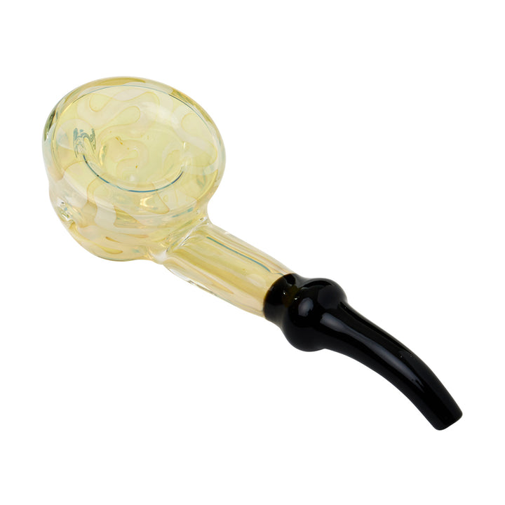 Human Grade Fleur Hand Pipe (Silver Fumed)