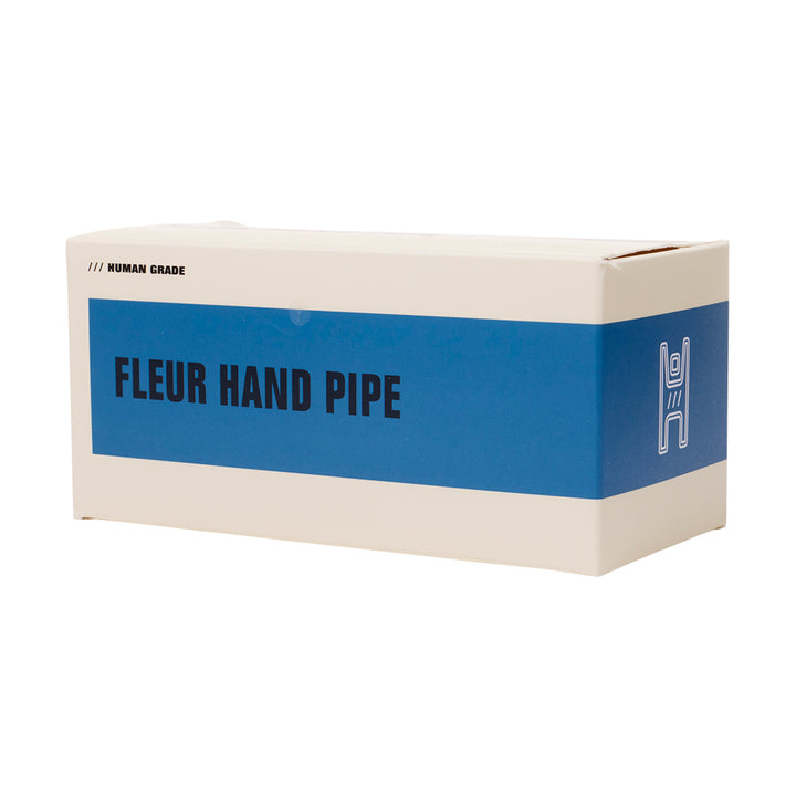 Human Grade Fleur Hand Pipe (Leopard Blue)