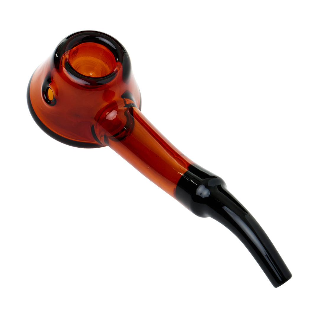 Human Grade Volcano Hand Pipe (Amber)