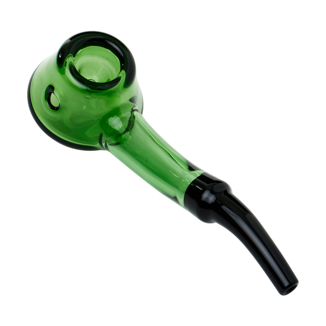 Human Grade Volcano Hand Pipe (Green)
