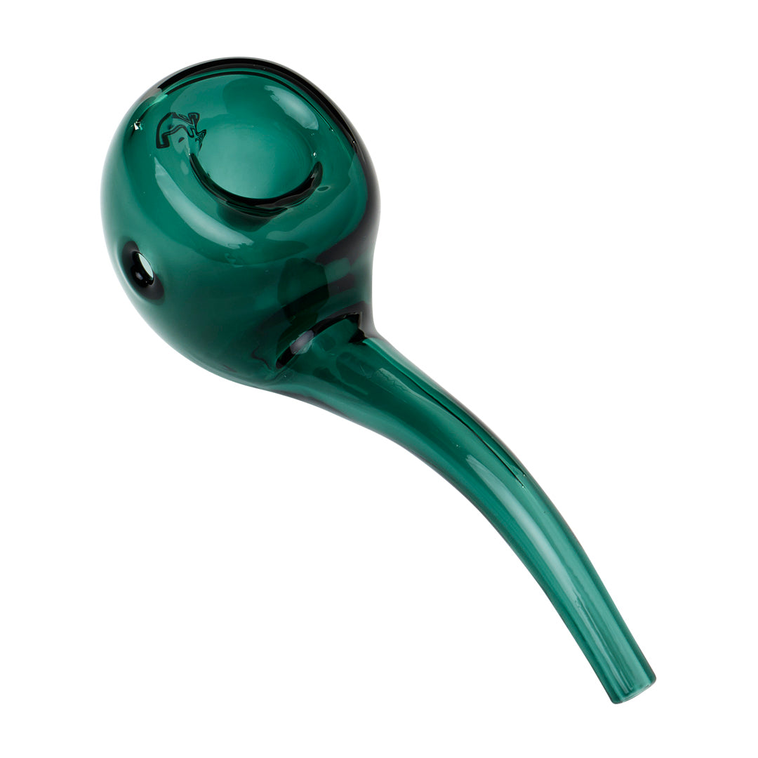Human Grade Hawkbill Hand Pipe (Lake Green)