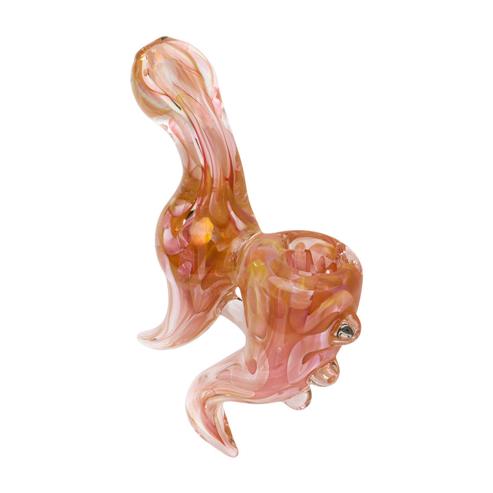 Human Grade Sherlock Model C Hand Pipe (Gold Fumed)