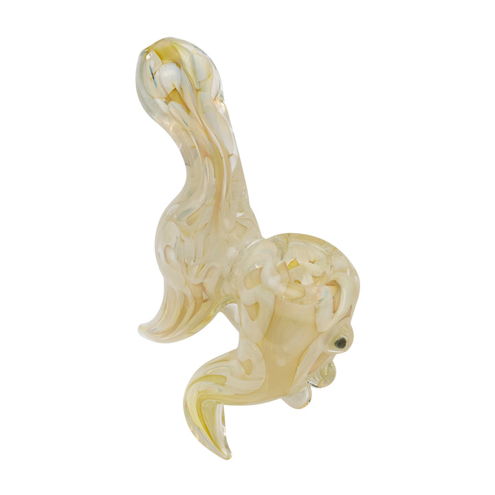 Human Grade Sherlock Model C Hand Pipe (Silver Fumed)