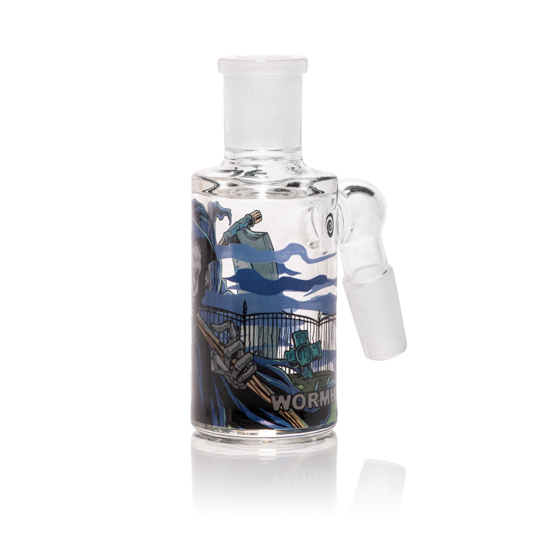 Wormhole Glass Reaper Dry Ash Catcher (45°)