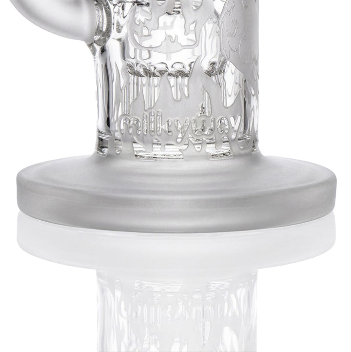 Milky Way Glass Phoenix Dab Rig (Clear)