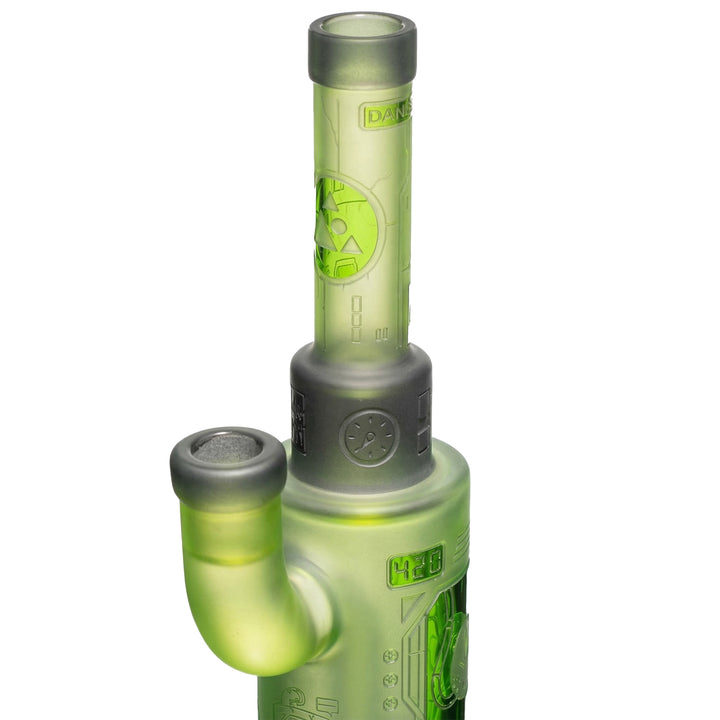 Milky Way Glass Area 51 Dab Rig (Slime Green)
