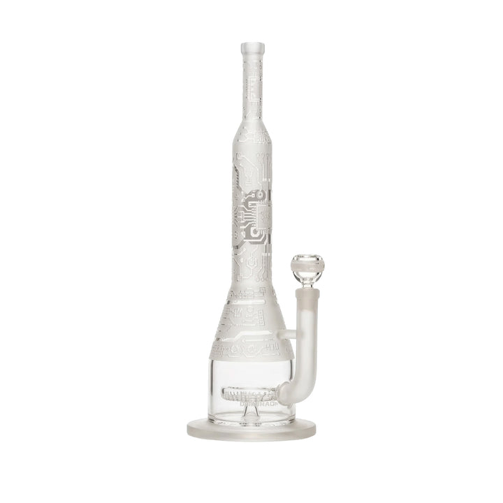 Milky Way Glass Circuitboard: I/O 16" Water Pipe (Clear)