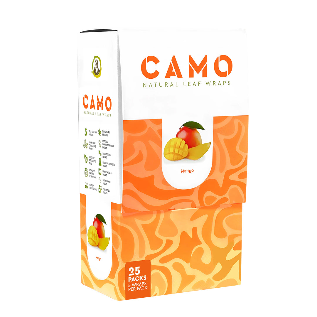 Mango Chamomile Leaf Wraps (125 wraps/box)
