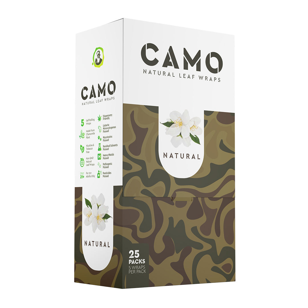 Natural Chamomile Leaf Wraps (125 wraps/box)