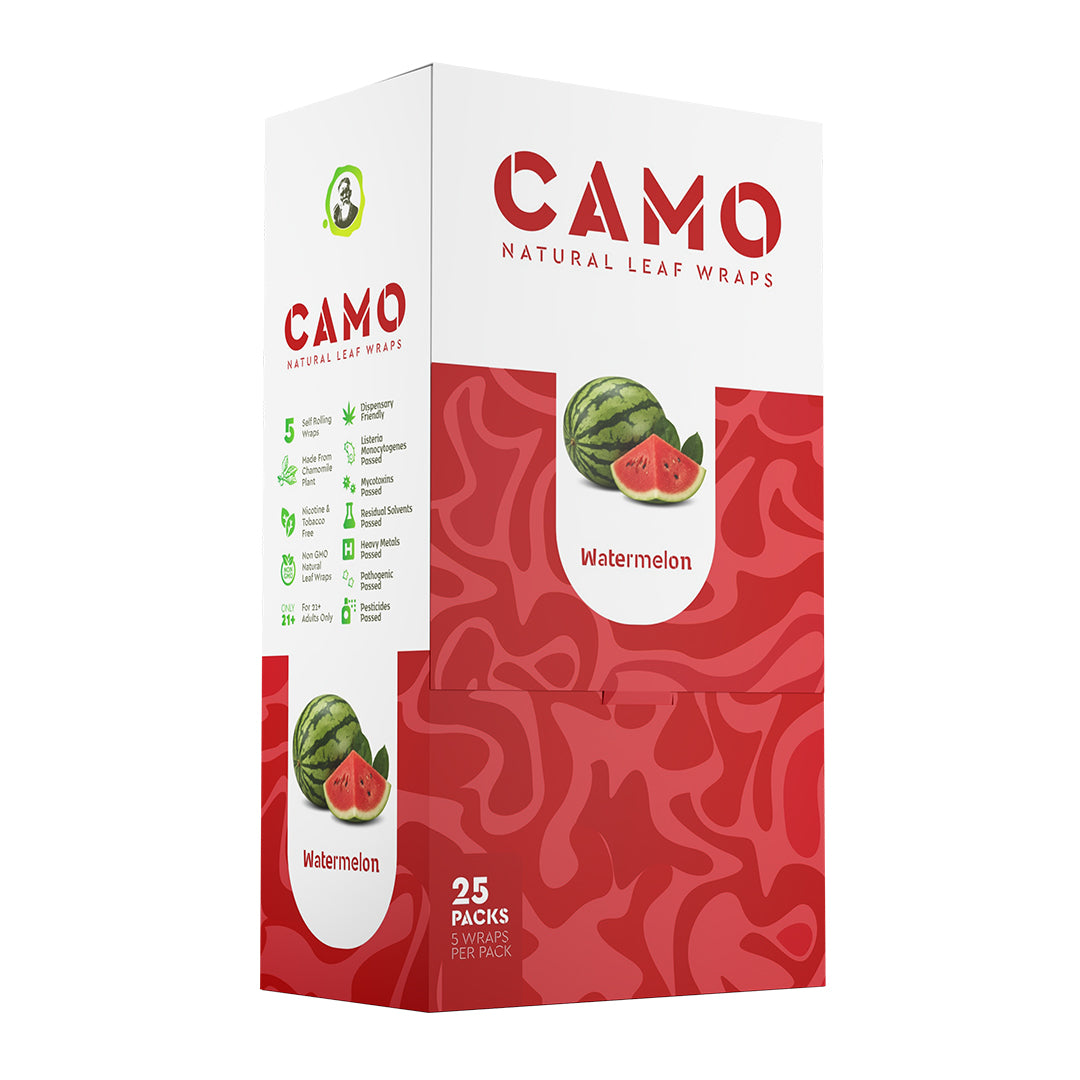 Watermelon Chamomile Leaf Wraps (125 wraps/box)