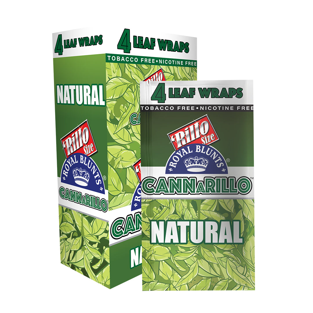 Royal Blunts Canarillo Tea Leaf Wraps (Natural) (100 Wraps)