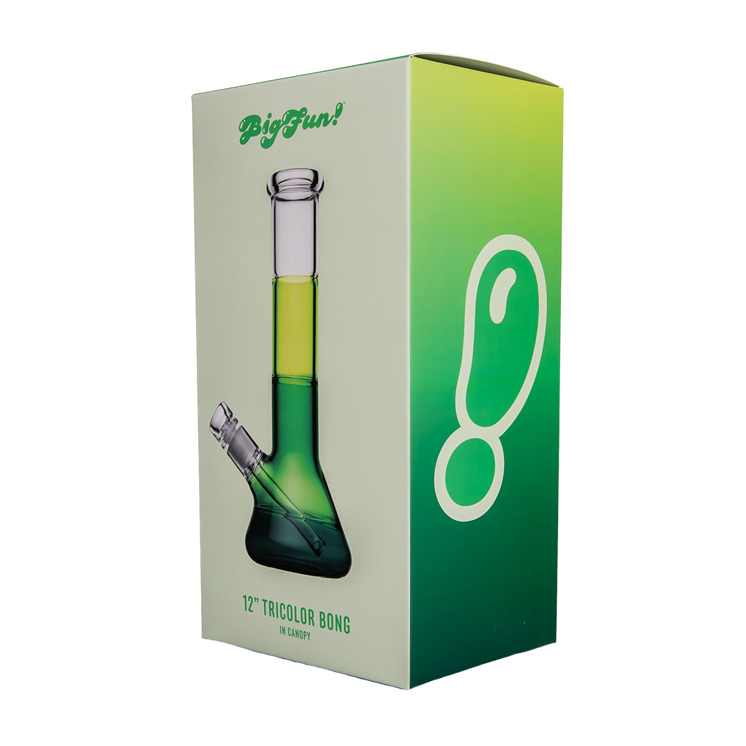 Big Fun 12" Tricolor Bong (Canopy)