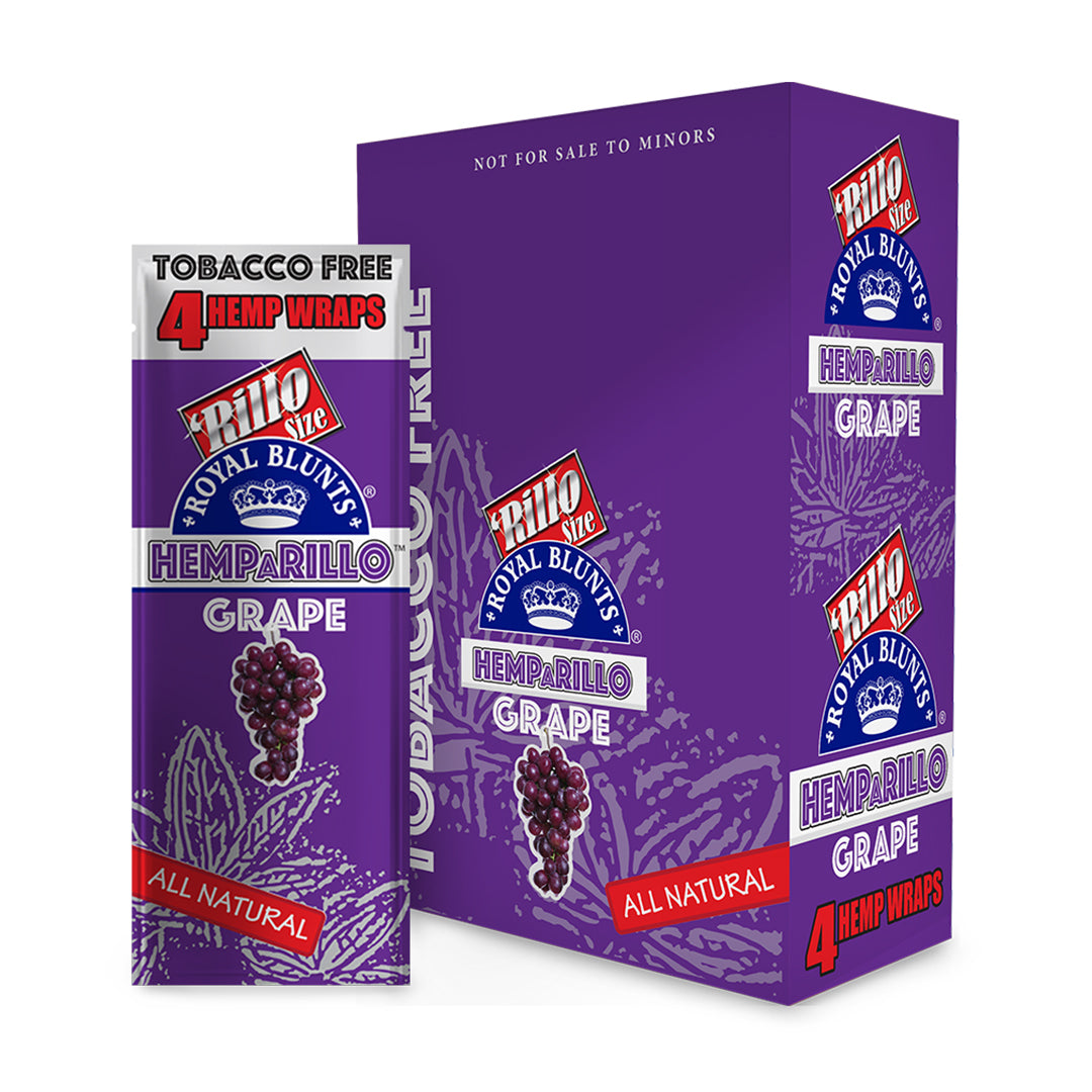 Royal Blunts Hemparillo Wraps (Grape) (60 Wraps)