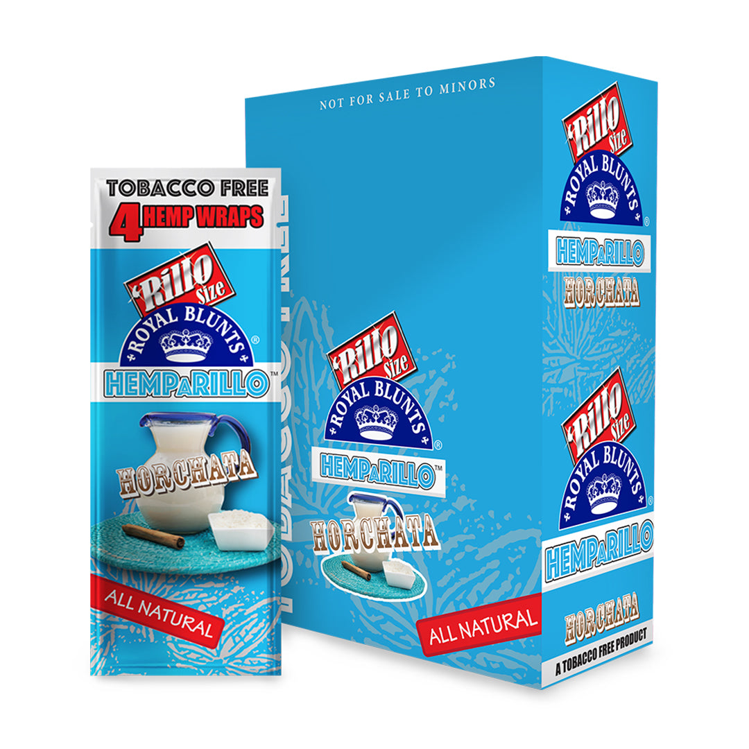 Royal Blunts Hemparillo Wraps (Horchata) (60 Wraps)